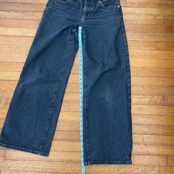 Edikted Low Rise Wide Leg Jeans - Sz XS - Picture 7 of 9